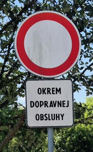 Zákaz vjazdu